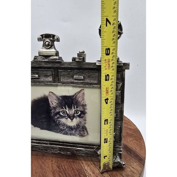 Figi Studio Vintage 2001 Desk Theme Picture Photo Frame ~ Metal 3D 5x4 - Picture 6 of 10